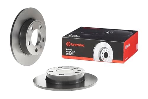 Image of Brembo 08.7165.11 Rear Uv Coated Brake Disc - Set of 2