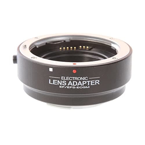 Image of Hersmay EF-EOS M Auto Focus Electronic Automatic Lens Adapter for Canon EF EF-S Lens to EOS M EF-M Mount Mirrorless Camera Body M1 M2 M3 M5 M6 M10 M50 M100 M200, M50 Mark II, M6 Mark II