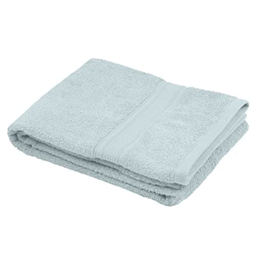 Image of Stof - Bath Towel - Size 70 x 140 cm - 100% Organic Cotton - Sky Colour - Lagoon Model - Bath Linen - Wash at 40 cm