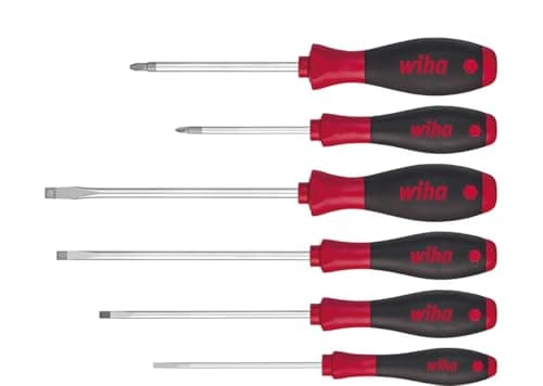 Image of Wiha SoftFinish® SL/PZ Screwdriver Set, 6 Piece