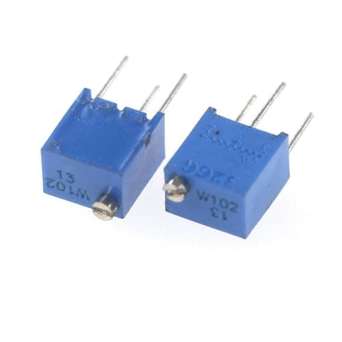Image of 3266W 3266 Trimpot Trimmer Potentiometer 50 100 200 500Ohm 1K2K5K10K20-500K 1/2M 103 100R200R500R 20Pcs(500 Ohm)