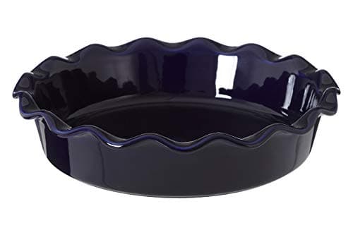 Image of Premier Housewares Baking and Serving Dish, Stoneware, Modern Retro, Blue - Round,104562