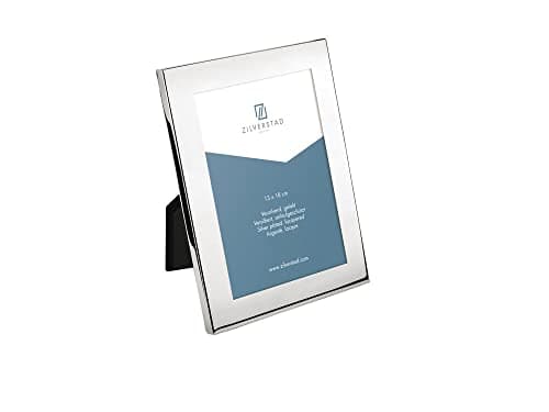 Image of Zilverstad Riga Photo Frame, Metal, Silver, 0.9 x 15 x 20 cm