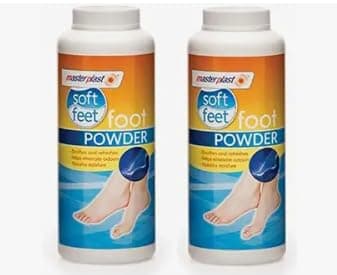 Image of 2x Foot Powder, Soothes and Refreshes, Absorbs Moisture Helps Eliminate Odours Smell 170g each