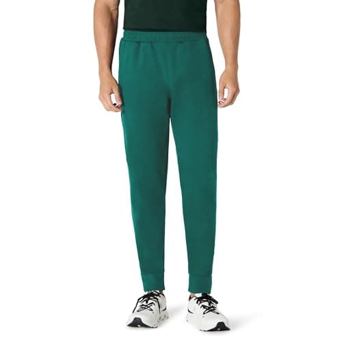 Image of Amazon Essentials Men's Performance Stretch Training Jogger Trouser, Dark Green, XL
