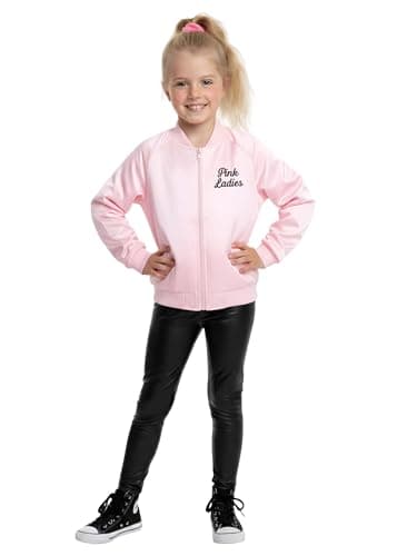 Image of Black Fox Pink Satin Jacket for Kids – Lightweight and Stylish Girls Jackets 7-9 years Old for Everyday Wear a Perfect Girls Jacket for Casual Outfits Available in Sizes 5–14 Years
