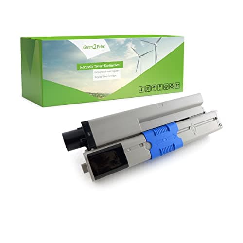 Image of Green2Print Toner black 7000 pages replaces OKI 44973508 Toner cartridge for OKI MC562DNW, MC562DN, C511DN, C531DN