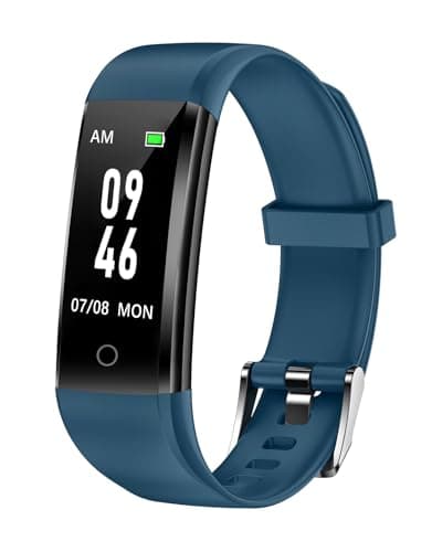 Image of GRV Non-Bluetooth Pedometer Watch Fitness Watch(No App/No Phone Required) Simple Fitness Tracker with Step Tracker Calories Counter Sleep Monitor Distance Activity Tracker for Walking Running