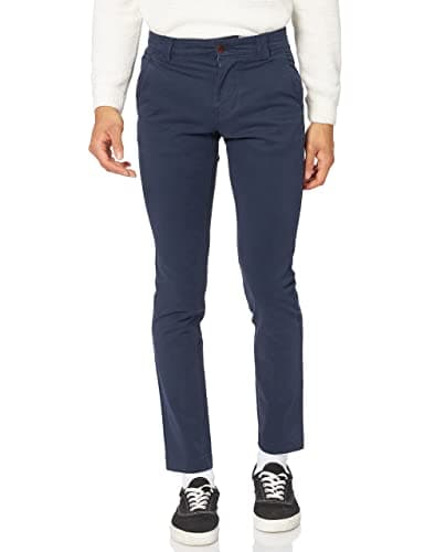 Image of Tommy Jeans Men's Tjm Scanton Chino Pant Pants, Twilight Navy, 28W / 30L