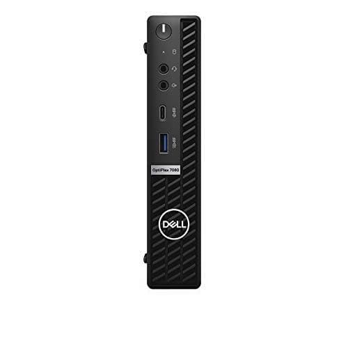 Image of Dell OptiPlex 7000 7080 Desktop Tiny Mini Micro MFF Small Computer Business PC i5 10th Gen 10500T Hexa core 16GB RAM 256GB NVMe M.2 SSD Windows 11 Pro - (Renewed)