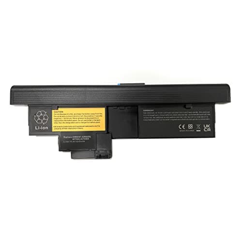 Image of 7XINbox 14.4V 5200mAh 43R9256 43R9257 42T4565 42T4657 42T4658 Laptop Battery Compatible with Lenovo ThinkPad X200 X201 Tablet 2263 2266 4184 7448 7449 744 50 7453 X200T X201T