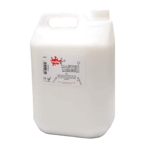 Image of Scola Premium PVA Kids Glue, 5 Litres, School Supplies, Art and Crafts Projects, Children's Craft Projects, For Kids