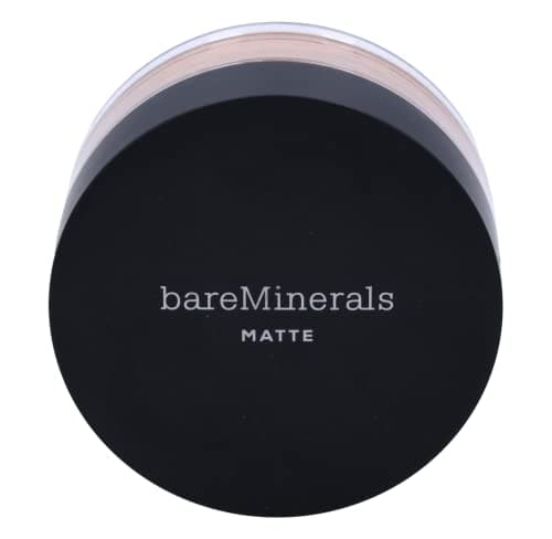 Image of bareMinerals ORIGINAL MATTE Loose Mineral Foundation Broad Spectrum SPF 15 - Clean Mineral Powder Face Makeup, Sheer-to-Full Coverage, Reduces Shine, Talc-Free, Non-Comedogenic, Vegan