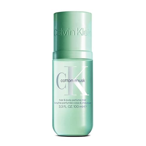 Image of Calvin Klein Cotton Musk Unisex Hair & Body Perfume Mist, Fresh Cotton and Warm Sensual Musk, 100ml