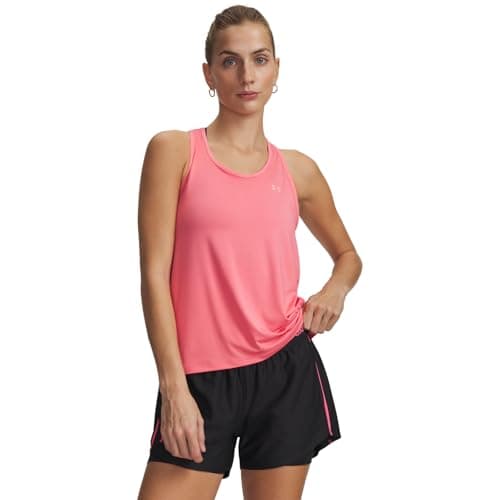 Image of Under Armour Tech Knockout Tank - Bittersweet Pink / / Posh Pink - MD