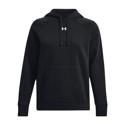 Image of Under Armour Women's UA Rival Fleece Hoodie Shirt Black