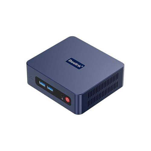 Image of Beelink SER3 Mini PC, AMD Ryzen 3 3200U up to 3.5GHz 16GB DDR4 RAM 500GB NVMe SSD Mini Office Computer Windows 11 Pro, 4K Dual Display, HDMI, USB3, WiFi 5/BT5.0/1000M LAN