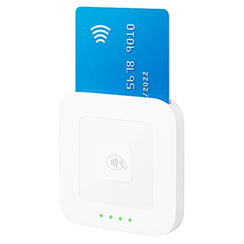 Image of Square Card Reader - Payment terminal for accepting Contactless, Chip & PIN, Debit Cards, Credit Cards, Apple Pay, and Google Pay - UK Version
