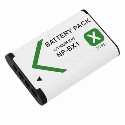 Image of Battery for Sony HDR-CX240, HDR-CX240E, HDR-CX330, HDR-CX330E, HDR-CX405, HDR-CX440, HDR-GW66, HDR-GWP88, HDR-MV1 Camcorder – Replacement for NP-BX1 Battery