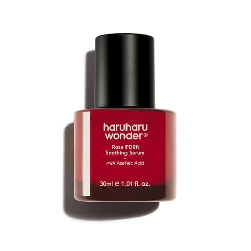 Image of haruharu wonder Rose PDRN Soothing Serum, Redness Relief, Barrier Repair with Azelaic Acid, Lightweight Hydrating Formula for Sensitive Skin, Glass Skin, Korean Skincare, Vegan, 30ml