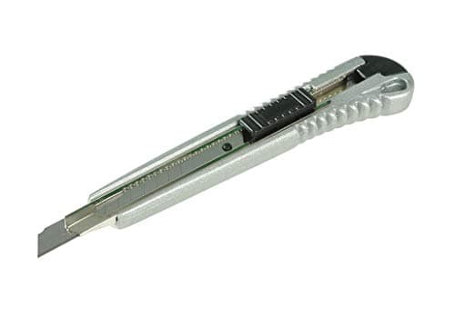 Image of Silverline 9mm Aluminium Alloy Snap-Off Knife (789397)