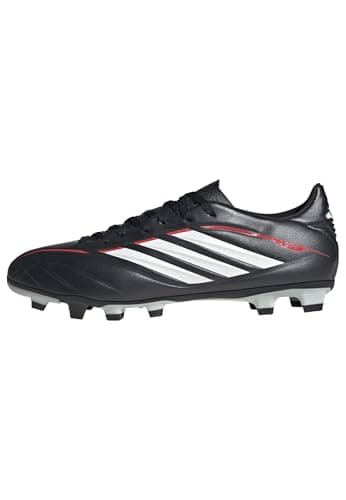 Image of adidas Unisex COPA Pure IV Club Firm Ground/Multi Ground Football Boots, core Black/FTWR White/Lucid red, 8.5 UK