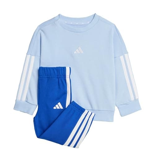 Image of adidas Unisex Baby ESSENTIALS JOGGER, glow blue/white, 12-18 Months