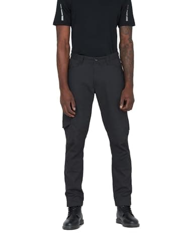 Image of Dickies, Men's, Lead in Flex Trouser R, Black, 36W / 32L