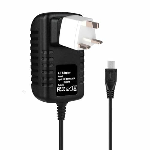 Image of Mixctod AC Adapter for Atari Flashback 9 AR3050 Game Console DC Power Charger Cord Cable