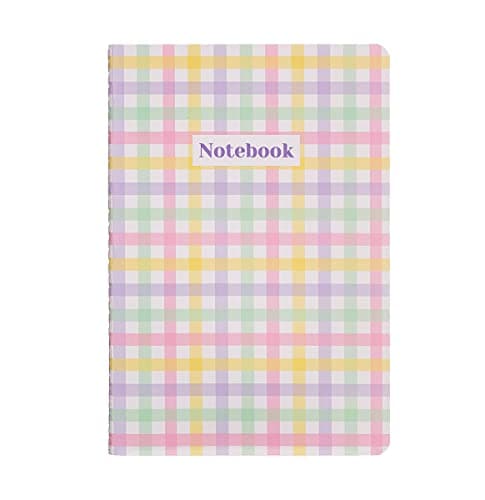 Image of Sass & Belle Gingham Check A5 Notebook