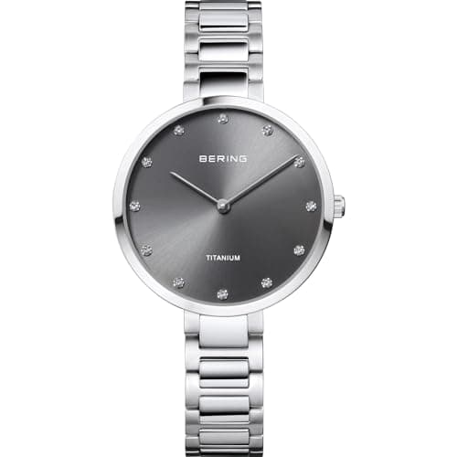 Image of BERING Women Analog Quartz titanium collection Watch with Titan Strap and Sapphire Crystal 11334-772