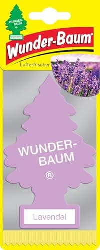 Image of Little Trees Arbre Magique Lavender Perfumed Air Freshener Super Long Lasting Scent for Car, Home, Office, etc