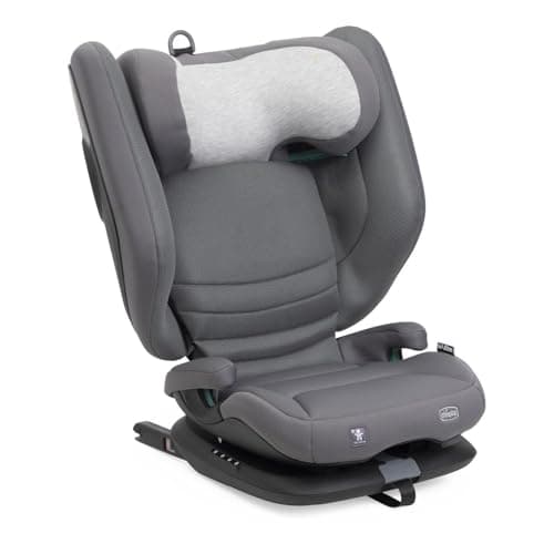 Image of Chicco Fold&Go S i-Size (ECE R129/04), Car Seat 100-150 cm, with Isofix Rigid Connectors, Children 3-12 Years, Reclining and Folding, Side Protection, Adjustable Height and Seat