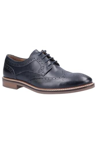 Image of Hush Puppies Men's Bryson Oxford, Navy, 8 UK