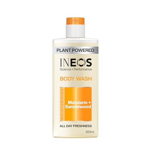 Image of INEOS Skin Science - All Day Freshness With Provitamin B5 Body Wash Mandarin + Sandalwood - With SkinActiv Cooling Tech™ - Plant Powered 300ml (Packaging may vary)
