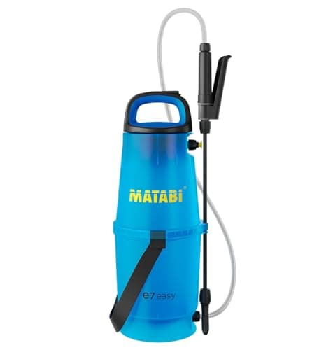 Image of Matabi e7 Easy - Electric Sprayer for Garden and Orchard - Li-Ion Battery USB-C - 20L Autonomy - Safe System - Adjustable Straps - Translucent Tank - Easy to Use - Made in Europe