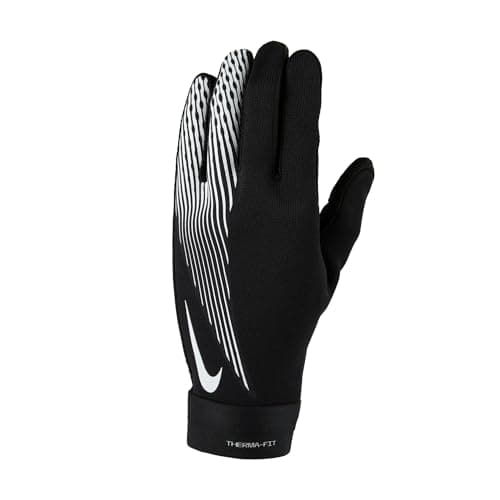 Image of Nike HF0546-011 Academy Gloves Unisex BLACK/BLACK/WHITE Size S
