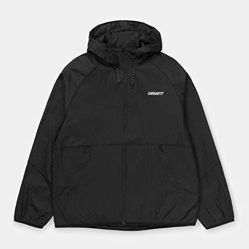 Image of CARHARTT WIP Turrell Jacket Men's Lightweight Zip and Hood Black - Black - S
