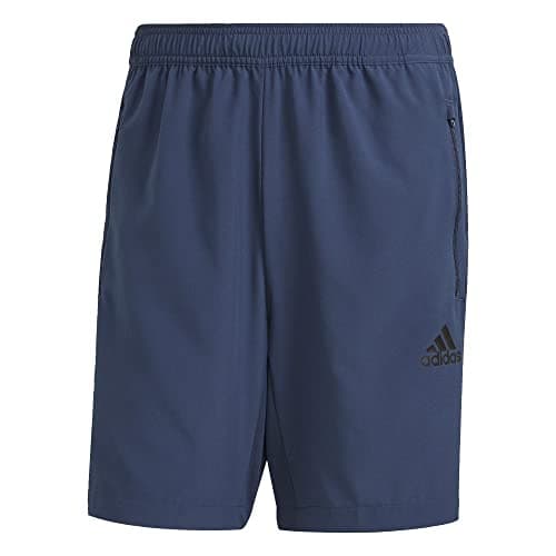 Image of adidas Men's Aeroready Designed 2 Move Woven Sport Shorts, Crew Navy, X-Large