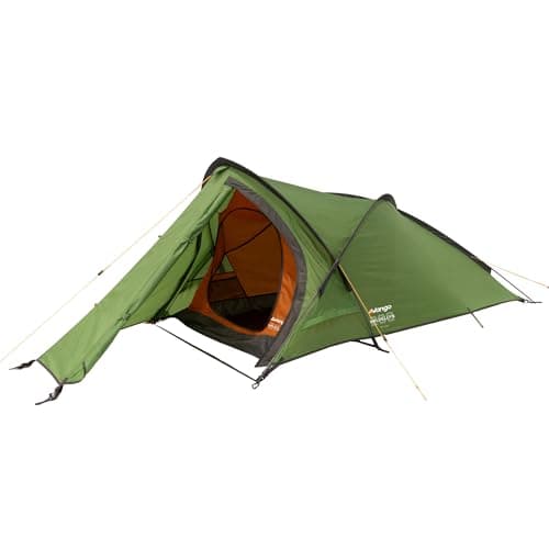 Image of Vango Helvellyn Tent Hiking Backpacking Wild Camping | DofE Recommended Kit | Semi-Geodesic, Waterproof, Easy Setup, Lightweight, Compact | Alloy Poles & 3000mm HH Material (200 (2 Person))