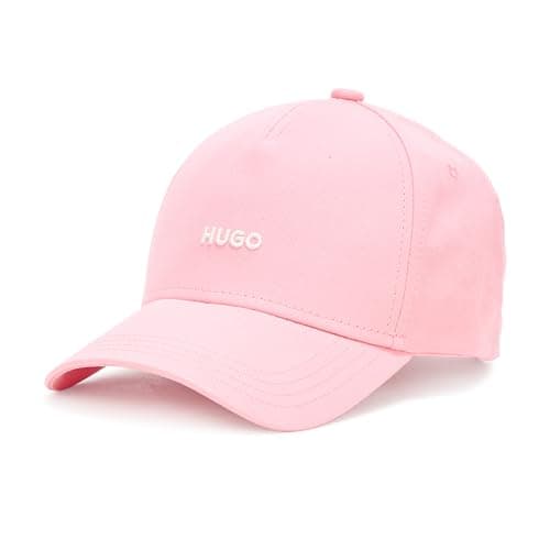 Image of HUGO Women's Small Logo Baseball Hat Deep Pink