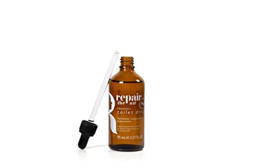 Image of Repair the Air Fragranced Toilet Drops, with Tangerine, Ylang Ylang and Mandarin Essential Oils, 95ml