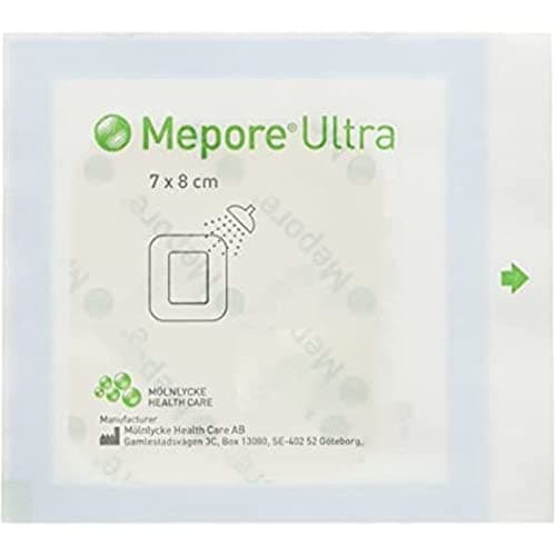 Image of Mepore Ultra Sterile Dressings 7 x 8 cm x5 Waterproof - Wounds Tattoos 680825