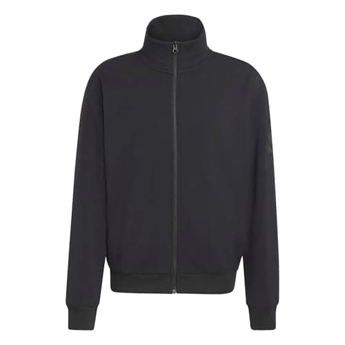 Image of adidas Men's SOFT LUX TRACK TOP, black, XL