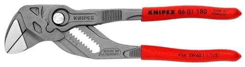 Image of KNIPEX Tools - Pliers Wrench, Black Finish (8601180), 7 1/4-Inch