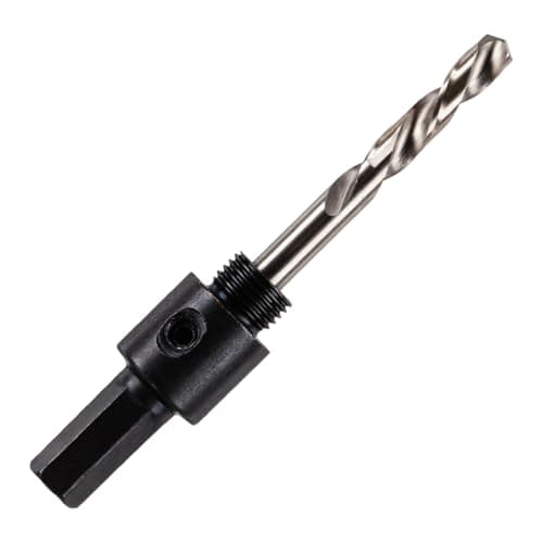 Image of 14mm - 30mm Arbor Hex Shank + HSS Pilot Drill For Bi-Metal Holesaws/Hole Saw Holder Adapter.9mm Hexagon Shank