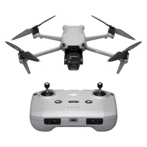 Image of DJI Air 3S (RC-N3), 4K Dual-Lens Drone with 1" CMOS Wide-Angle Camera, 60fps HDR Video & 14 Stops of Dynamic Range, 45-Min Max Flight Time, 20km Transmission Range