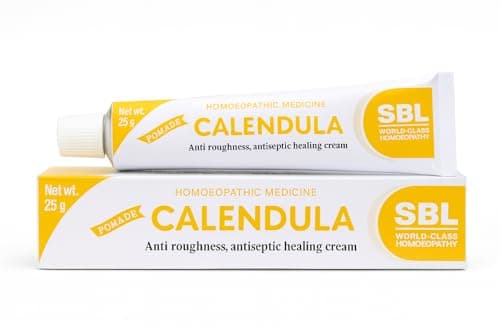 Image of SBL Calendula Cream 25g – Natural Calendula Skin Cream for Minor Injuries & Scratches – Gentle Moisturising Support for Dry, Rough & Sensitive Skin