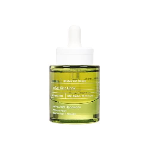 Image of Korres Santorini Grape Velvet Skin Drink to Even Skin Tone for Radiant Skin, 30ml
