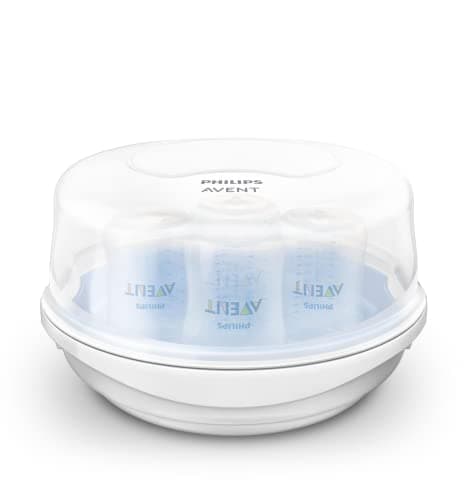 Image of Philips Avent SCF281/02 885708 microwave steam steriliser for baby bottles
